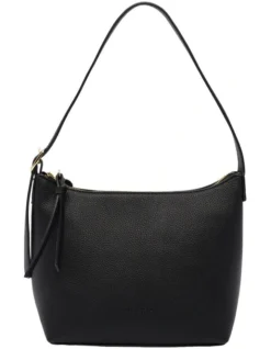 Becky Black Mini Hobo Bag