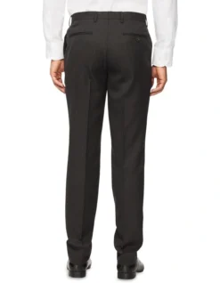 Slim Pure Wool Dobby Suit Pant Charcoal 6 Slim Pure Wool Dobby Suit Pant Charcoal -Myer Clothing Shop 887756230 3 720x928