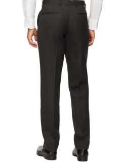 Tailored Pure Wool Dobby Suit Pant Charcoal -Myer Clothing Shop 887756770 3 720x928