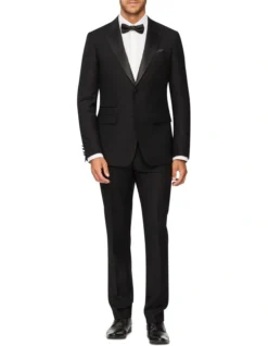 Slim Dinner Suit Jacket Black -Myer Clothing Shop 887757220 3 1 720x928