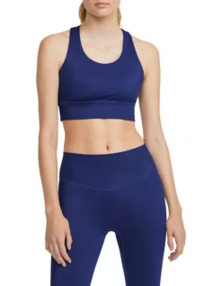 Sustainable Essential Sports Crop Top Navy