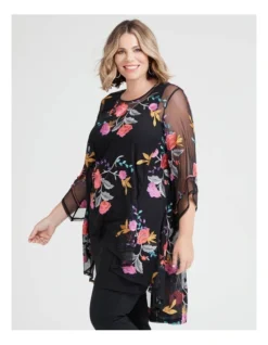 Dress Code Embroidered Tunic 6 Dress Code Embroidered Tunic -Myer Clothing Shop 888041710 3 720x928