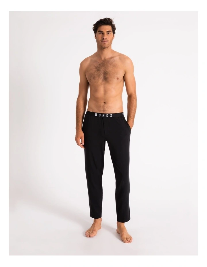 Bonds Comfy Livin Cotton Modal Sleep Pant In Black 1 Bonds Comfy Livin Cotton Modal Sleep Pant In Black