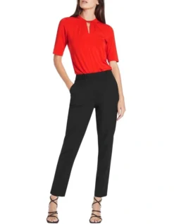 Stevie Tapered Pant Black