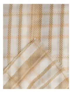 Basque Check Scarf In Beige -Myer Clothing Shop 888723370 888722200 3 720x928