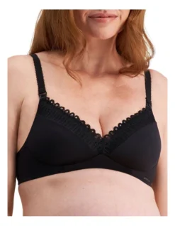 Berlei Comfort Lace Maternity Bra In Black
