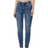 Vero Moda Brenda High Waist Straight Leg Jean Medium Blue
