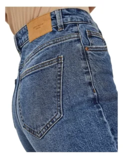 Vero Moda Brenda High Waist Straight Leg Jean Medium Blue -Myer Clothing Shop 889723810 4 720x928