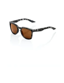 Hudson Matte Black Havana Bronze Lens