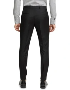 Oxford Dinner Suit Trousers With Side Tape In Black -Myer Clothing Shop 890752960 3 1 720x928