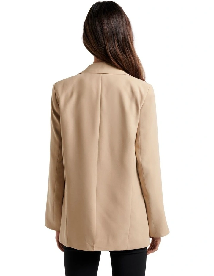 Forever New Ella Boyfriend Blazer In Camel 2 Forever New Ella Boyfriend Blazer In Camel - Image 2