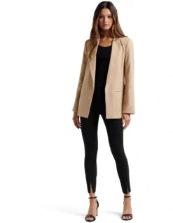 Forever New Ella Boyfriend Blazer In Camel 9 Forever New Ella Boyfriend Blazer In Camel -Myer Clothing Shop 890953030 890956540 5 720x928
