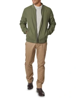 Miller Bomber Jacket Khaki -Myer Clothing Shop 890980480 3 720x928
