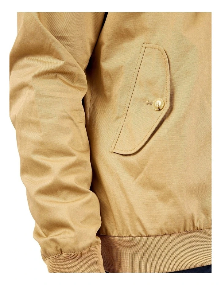 Ben Sherman Signature Harrington Jacket Sand 6 Ben Sherman Signature Harrington Jacket Sand - Image 6