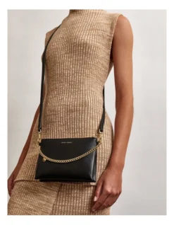 Mr Minimese Crossbody Bag In Black -Myer Clothing Shop 891294040 4 720x928