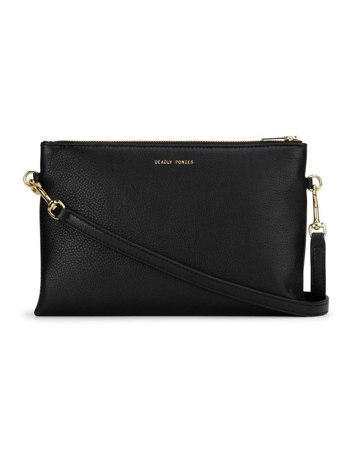 Mr Siamese Crossbody Bag In Black 1 Mr Siamese Crossbody Bag In Black