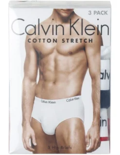 Calvin Klein Cotton Stretch Brief Multi 3 Pack -Myer Clothing Shop 891548120 7 720x928