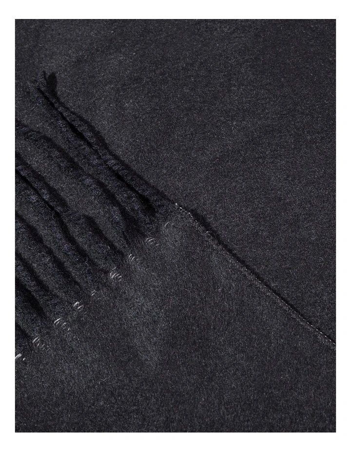 Two Tone Black/Grey Pashmina Scarf 2 Two Tone Black/Grey Pashmina Scarf - Image 2