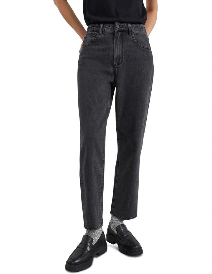 French Connection Girlfriend Fit Jean Black 1 French Connection Girlfriend Fit Jean Black