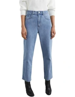 French Connection Girlfriend Fit Jean Stonewash