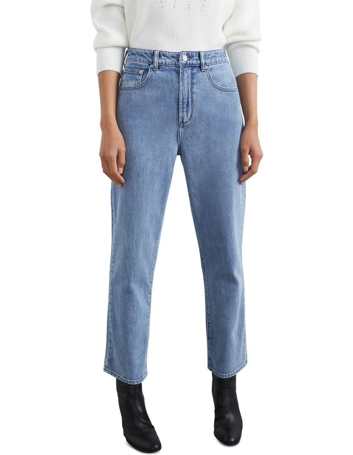 French Connection Girlfriend Fit Jean Stonewash 1 French Connection Girlfriend Fit Jean Stonewash