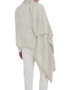 Wear Anywhere Grey Cashmere Wrap 5 Wear Anywhere Grey Cashmere Wrap -Myer Clothing Shop 891953470 3 720x928