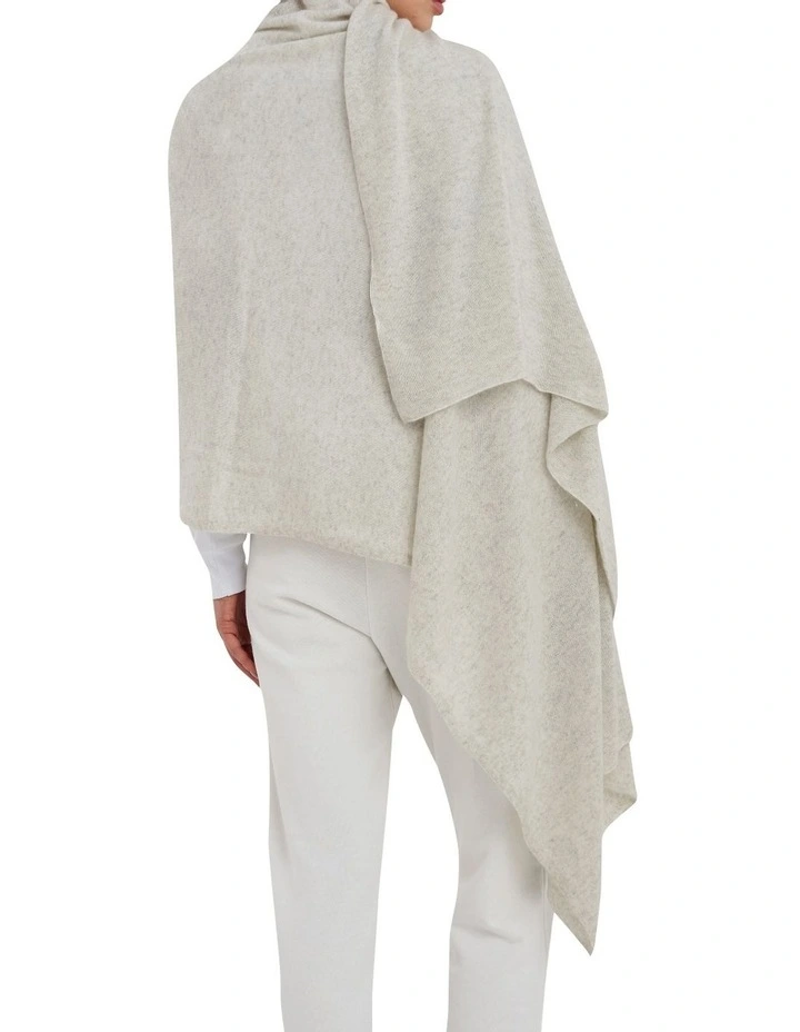 Wear Anywhere Grey Cashmere Wrap 3 Wear Anywhere Grey Cashmere Wrap - Image 3