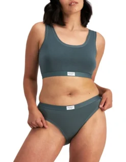 Jockey Comfort Classics Bamboo Bikini Brief Green 2 Pack