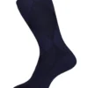 Plain Diamond Socks Navy