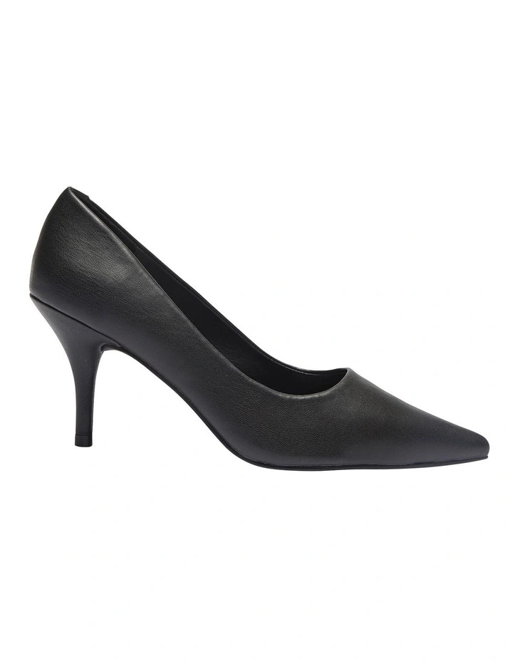 Wendy Black Smooth Heeled Shoes 1 Wendy Black Smooth Heeled Shoes