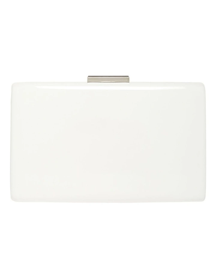 Maya White Clutch 1 Maya White Clutch