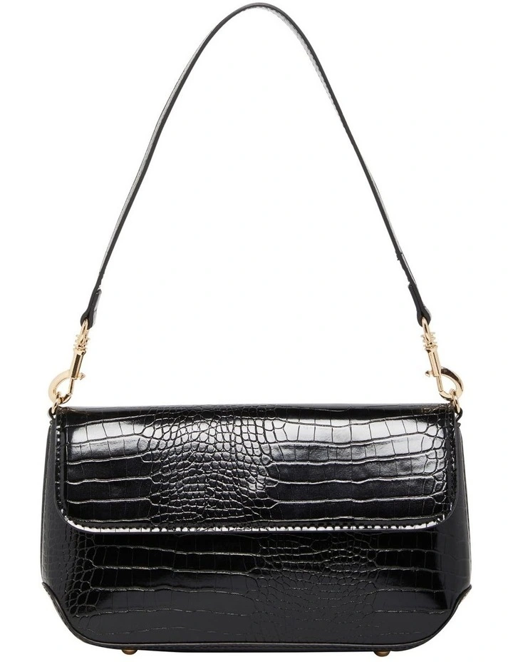 Simone Black Shoulder Bag 1 Simone Black Shoulder Bag