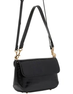 Simone Black Shoulder Bag 6 Simone Black Shoulder Bag -Myer Clothing Shop 892719190 3 720x928