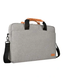 16 Inch Brunswick Laptop Briefcase Tan