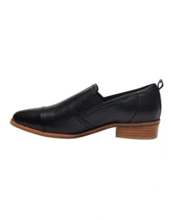 Tactic Flat Shoes Black Leather -Myer Clothing Shop 893877850 3 720x928