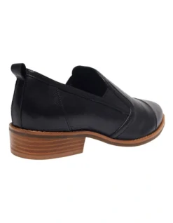 Tactic Flat Shoes Black Leather -Myer Clothing Shop 893877850 4 720x928
