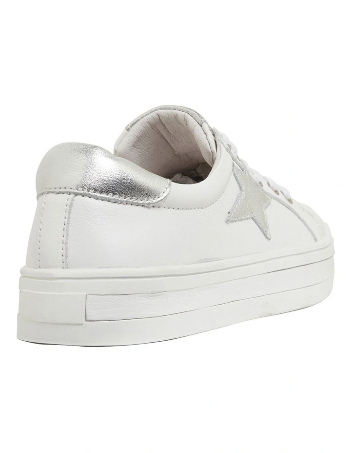 Ultra Silver/White Sneakers 4 Ultra Silver/White Sneakers - Image 4