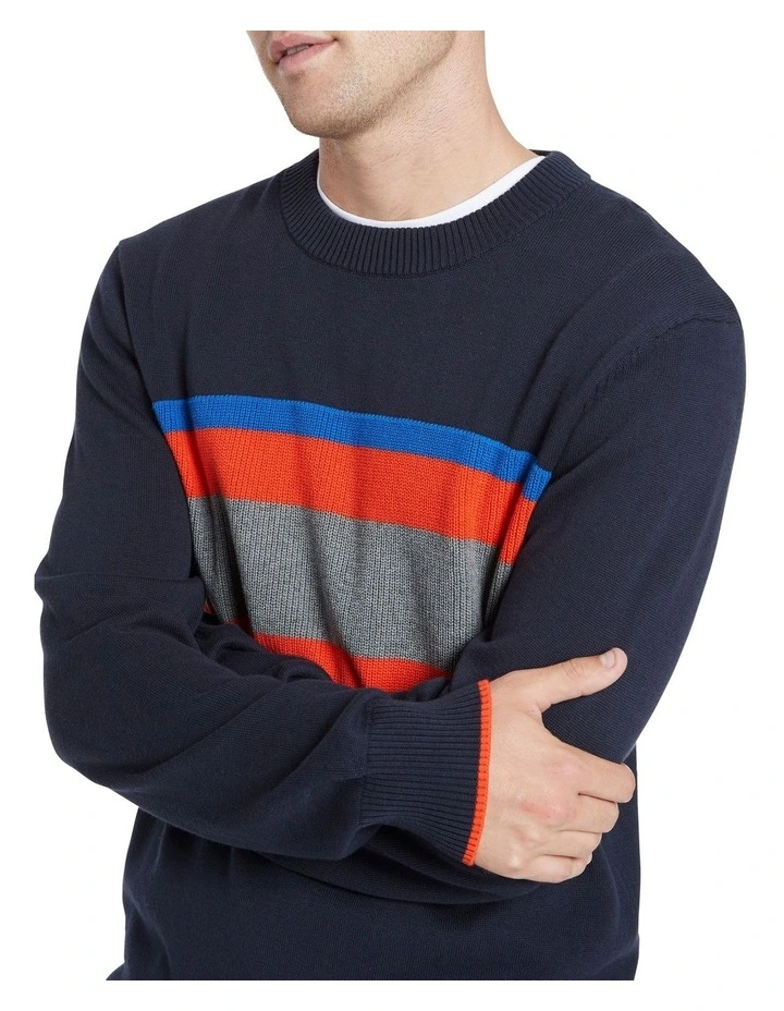 Nolan Crew Neck Navy 4 Nolan Crew Neck Navy - Image 4