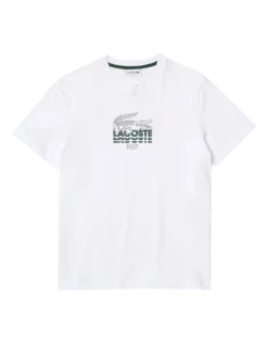 Lacoste Lifestyle Logo Croc T-Shirt White 9 Lacoste Lifestyle Logo Croc T-Shirt White -Myer Clothing Shop 895433680 3 720x928