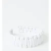 Braided Cotton Headband In White