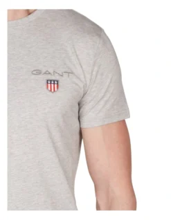 Gant Medium Shield T-Shirt Grey 7 Gant Medium Shield T-Shirt Grey -Myer Clothing Shop 896926060 4 720x928