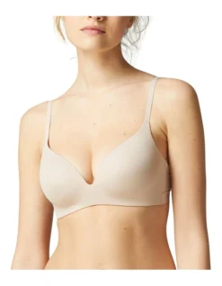 Simone Perele Essentiel Wirefree Padded Bra Beige