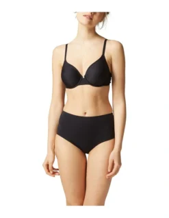 Simone Perele Essentiel High Waist Full Brief Black