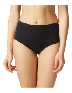 Simone Perele Essentiel High Waist Full Brief Black -Myer Clothing Shop 897363550 897345100 3 720x928