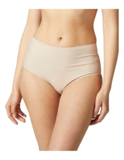 Simone Perele Essentiel High Waist Full Brief Beige -Myer Clothing Shop 897363550 897345640 3 720x928