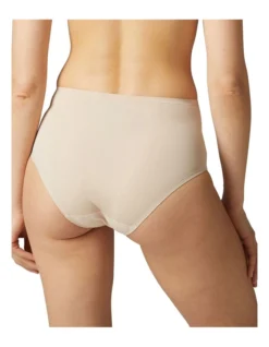 Simone Perele Essentiel High Waist Full Brief Beige -Myer Clothing Shop 897363550 897345640 4 720x928