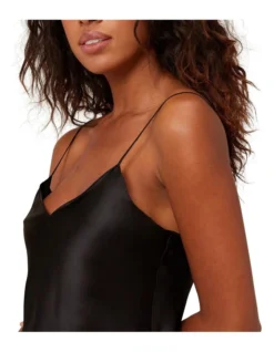 Simone Perele Dream Silk Night Dress Black -Myer Clothing Shop 897364000 897349780 3 720x928