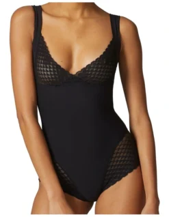 Simone Perele Subtile Shapewear Bodysuit Black -Myer Clothing Shop 897364720 897353380 3 720x928