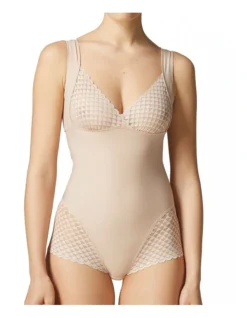 Simone Perele Subtile Shapewear Bodysuit Beige 5 Simone Perele Subtile Shapewear Bodysuit Beige -Myer Clothing Shop 897364720 897353830 3 720x928
