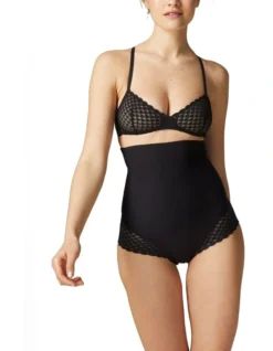 Simone Perele Subtile High Waisted Shapewear Brief Black
